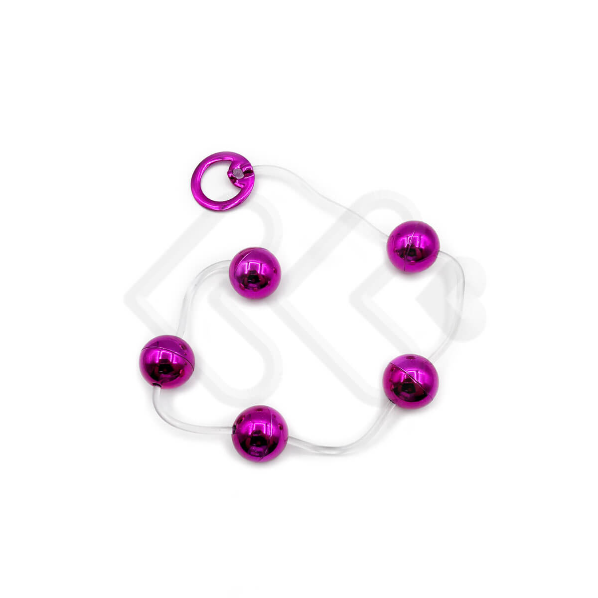 Colar Tailandês com 5 Bolinhas em Metal e Alça de Segurança - Hard | Disponível em 6 Cores - 1