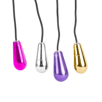 Cone para Pompoarismo em Metal com Cordão de Segurança - Hard | Disponível em 4 Pesos