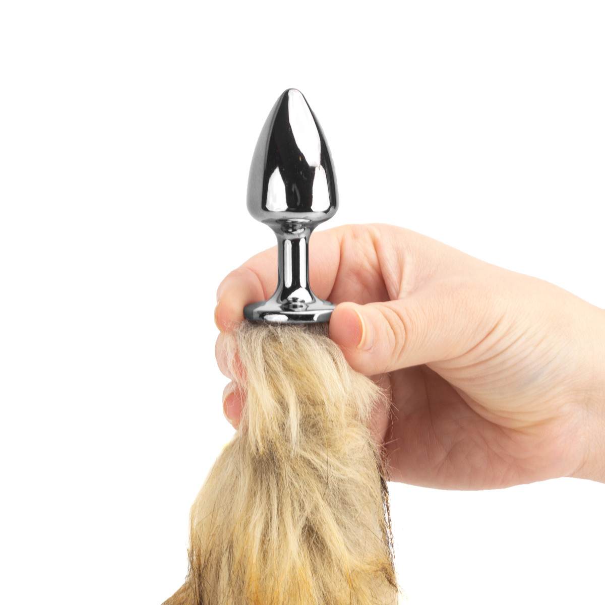 Plug Anal com Rabo de Raposa Artificial - Hard | 6 x 2,6 cm | Disponível em 10 Cores - 36