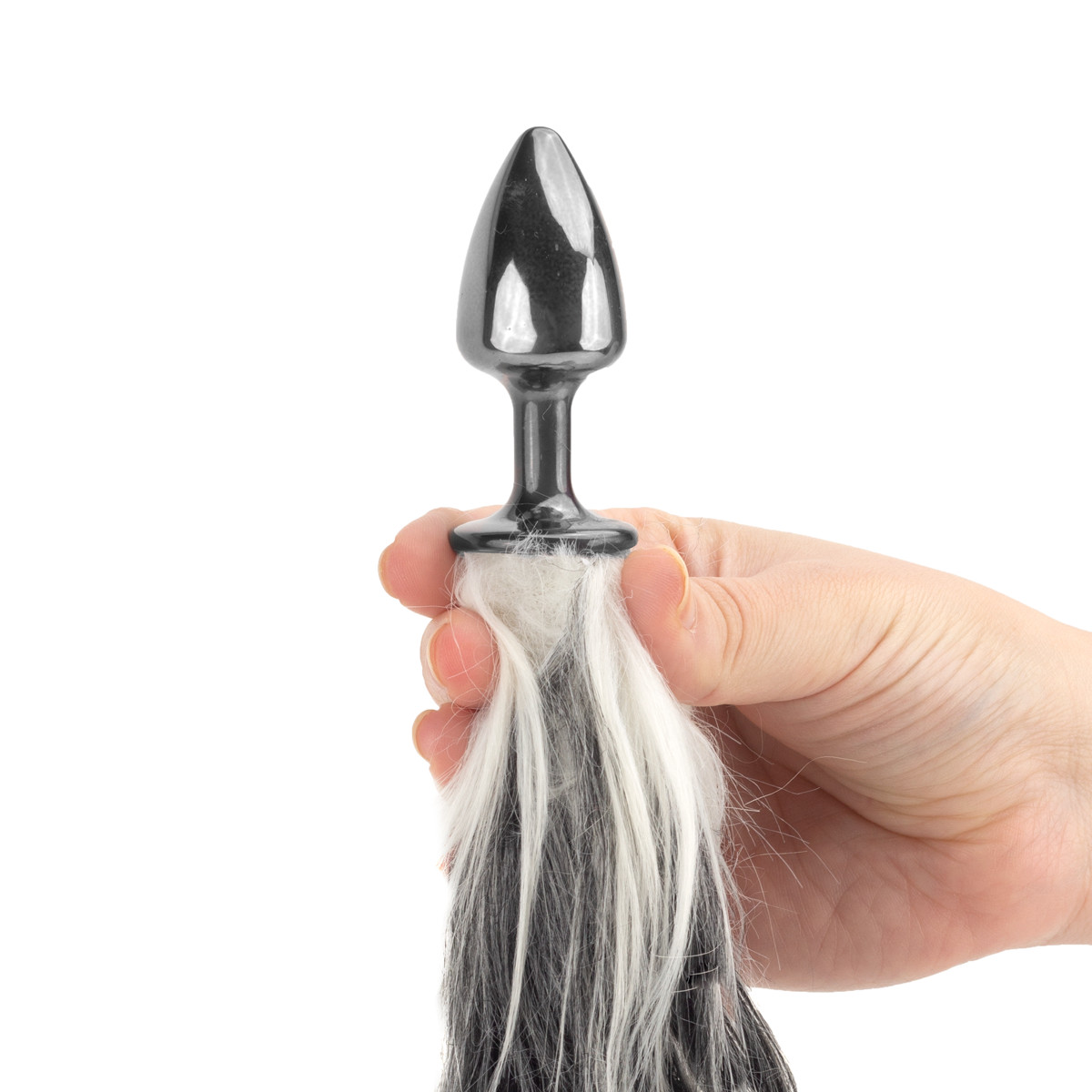 Plug Anal com Rabo de Raposa Artificial - Hard | 6 x 2,6 cm | Disponível em 10 Cores - 32