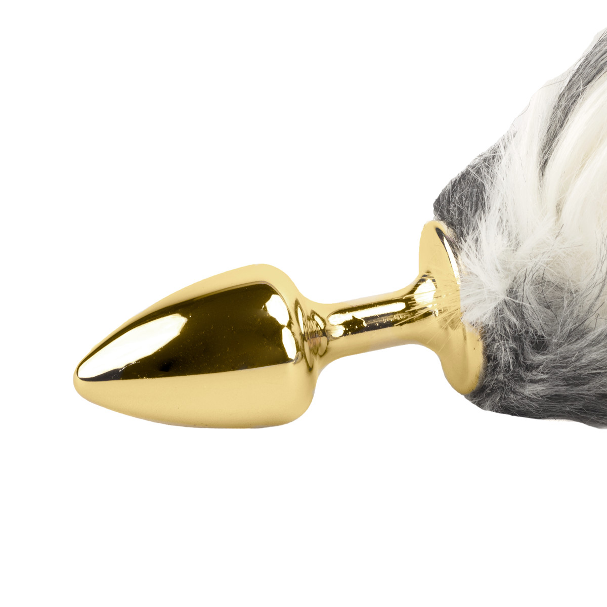 Plug Anal com Rabo de Raposa Artificial - Hard | 6 x 2,6 cm | Disponível em 10 Cores - 10