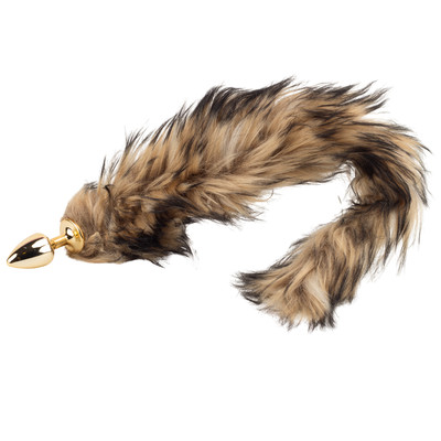 Plug Anal com Rabo de Raposa Artificial - Hard | 6 x 2,6 cm | Disponível em 10 Cores