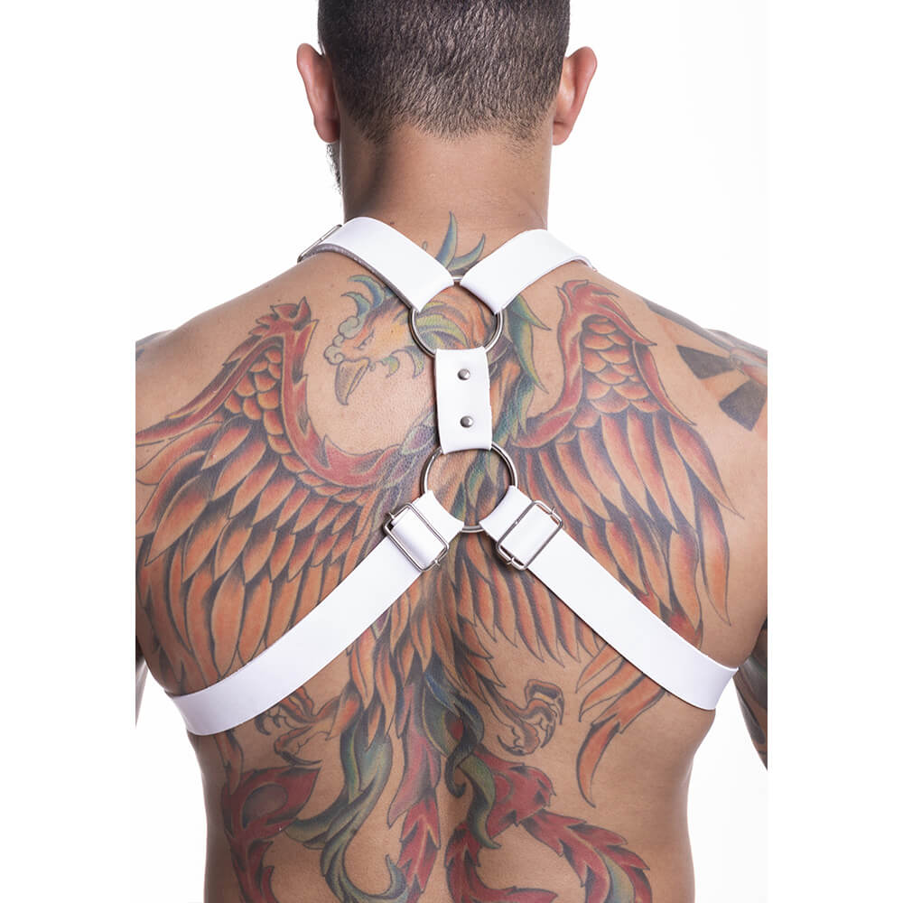 Harness em Couro Sintético com Fivelas - Steves Designer | Disponível em 3 Cores - 2