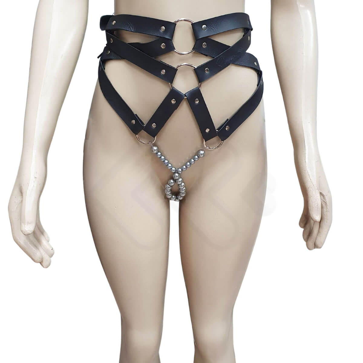 Harness Feminina Gladiadora com Perolas Tailandesa - InNamorata Sex Night | Tamanho Único - 4