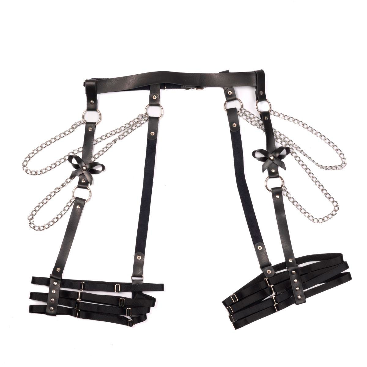 Harness Madame com Laço e Corrente | New Star Couros - 2