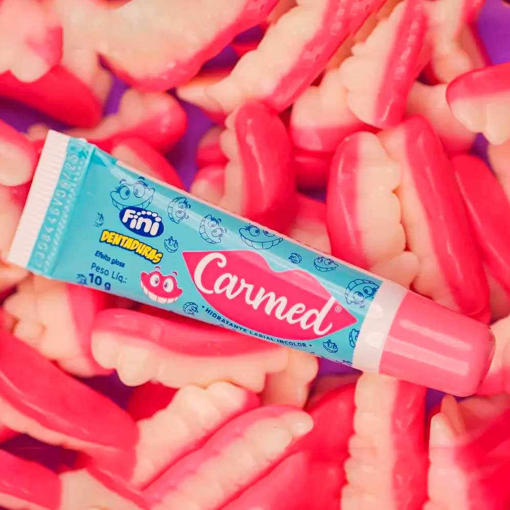 Hidratante Labial Diário com Efeito Gloss - Carmed Fini Dentaduras | 10g - 2