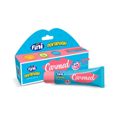 Hidratante Labial Diário com Efeito Gloss - Carmed Fini Dentaduras | 10g