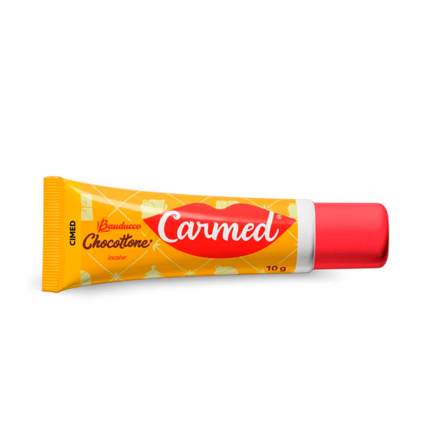 Hidratante Labial Diário Incolor com Efeito Gloss - Carmed Bauducco Chocottone | 10g - 2