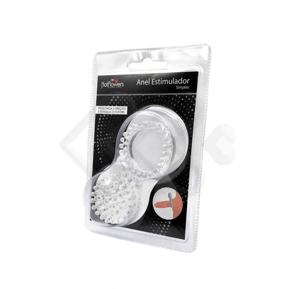Anel Peniano com Estimulador Simples - Hot Flowers - 3