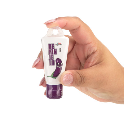 Excitante Masculino a Base de Água - Hot Flowers Berinjelo | 15g