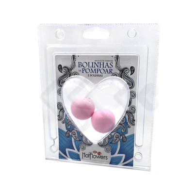 Colar Tailandês com 2 Bolas para Pompoarismo - Hot Flowers | Disponível em 2 Cores