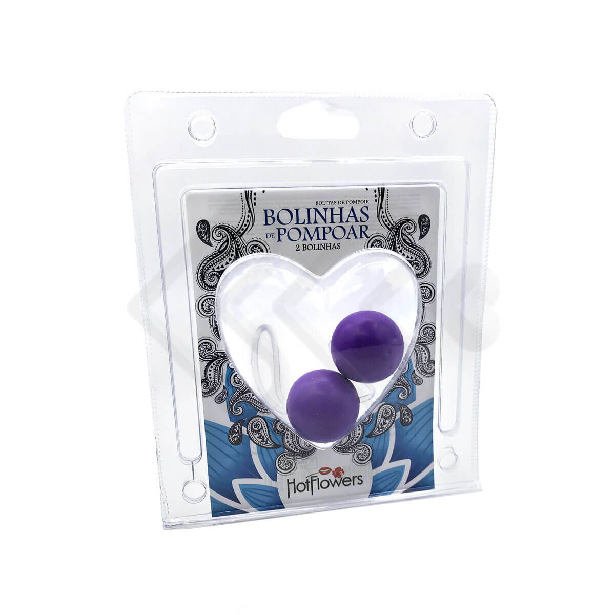 Colar Tailandês com 2 Bolas para Pompoarismo - Hot Flowers | Disponível em 2 Cores - 3