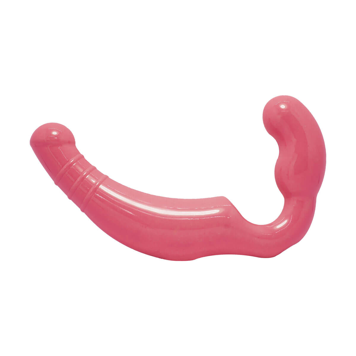 Estimulador com Penetrador Strap On Duplo Feito em Silicone Maciço - Hot Flowers Eu & Você - 14 x 4 cm | Disponível em 2 Cores - 2