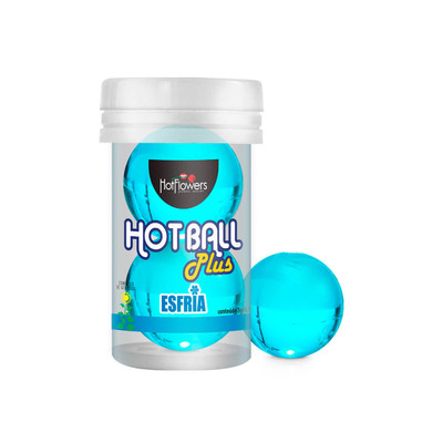 Bolinhas Explosivas com Efeito que Esfria - Hot Flowers Hot Ball Plus - 2 Unidades