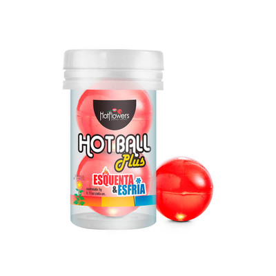 Bolinhas Explosivas com Efeito que Esquenta e Esfria - Hot Flowers Hot Ball Plus | 2 Unidades