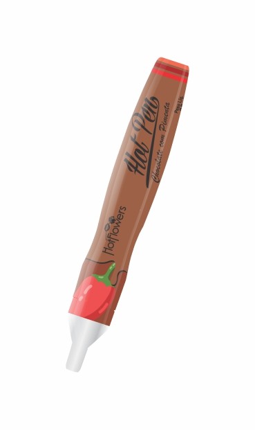 Caneta Comestível para Preliminar e Sexo Oral - Hot Flowers Hot Pen - 35g | Disponível em 4 Sabores - 3