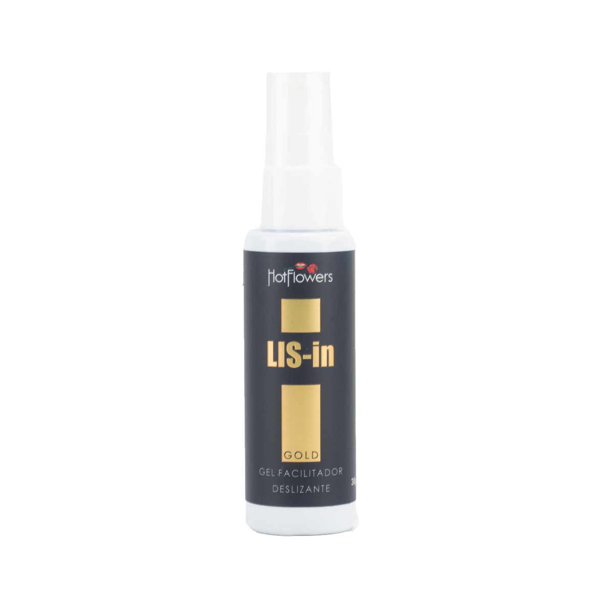 Gel Facilitador Deslizante para Sexo Anal - Hot Flowers LIS-In Hot Gold | 30g - 2