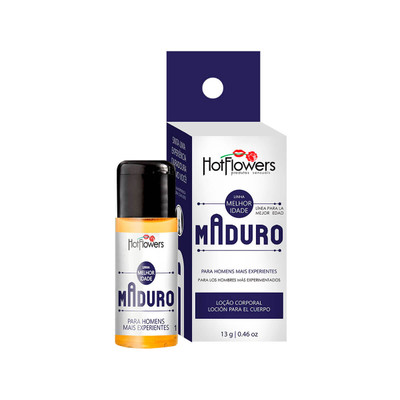 Hot Flowers Maduro - Estimulador de Ereção para Homens Maduros - 13g