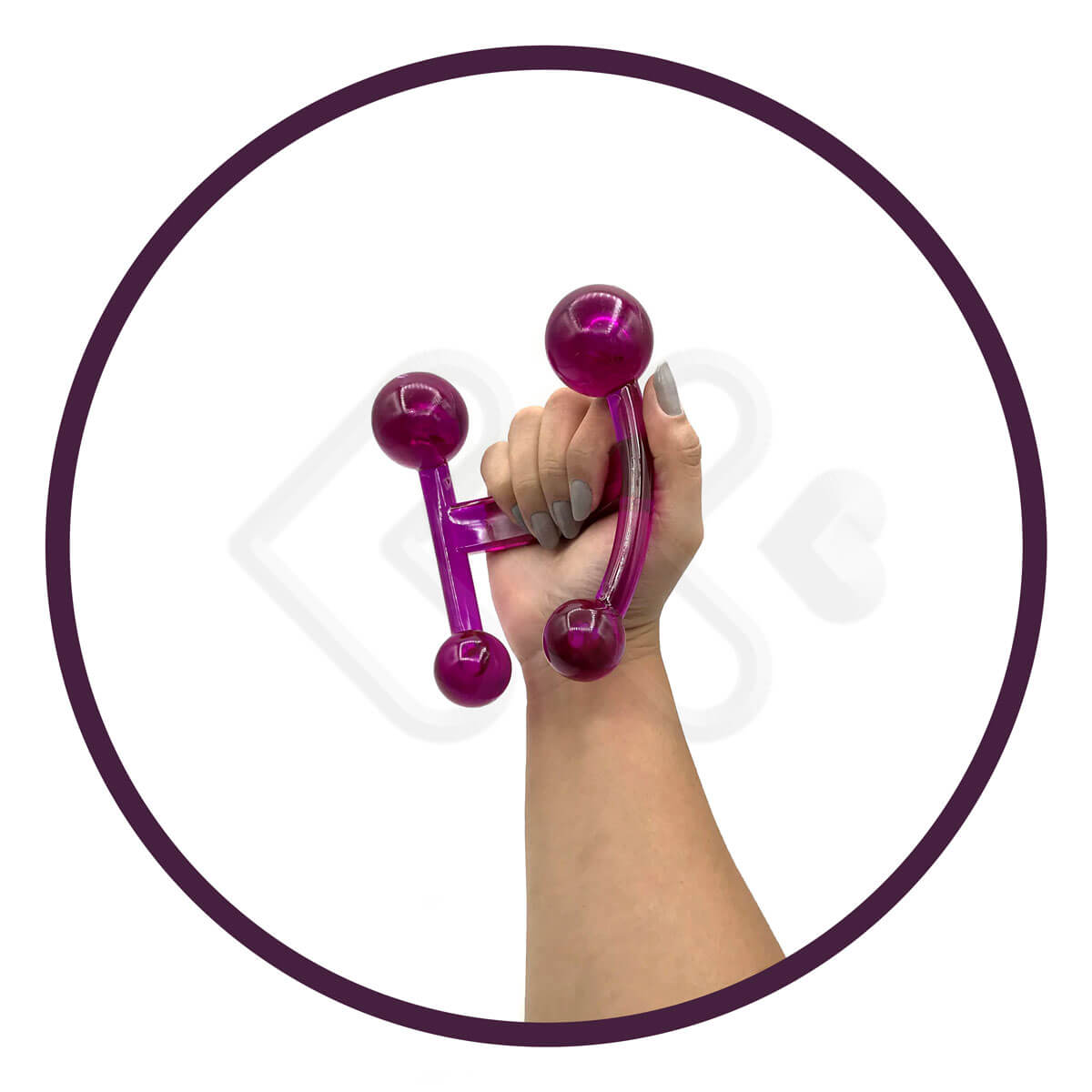 Massageador Corporal em Acrílico - Hot Flowers | Disponível em 4 Cores - 8