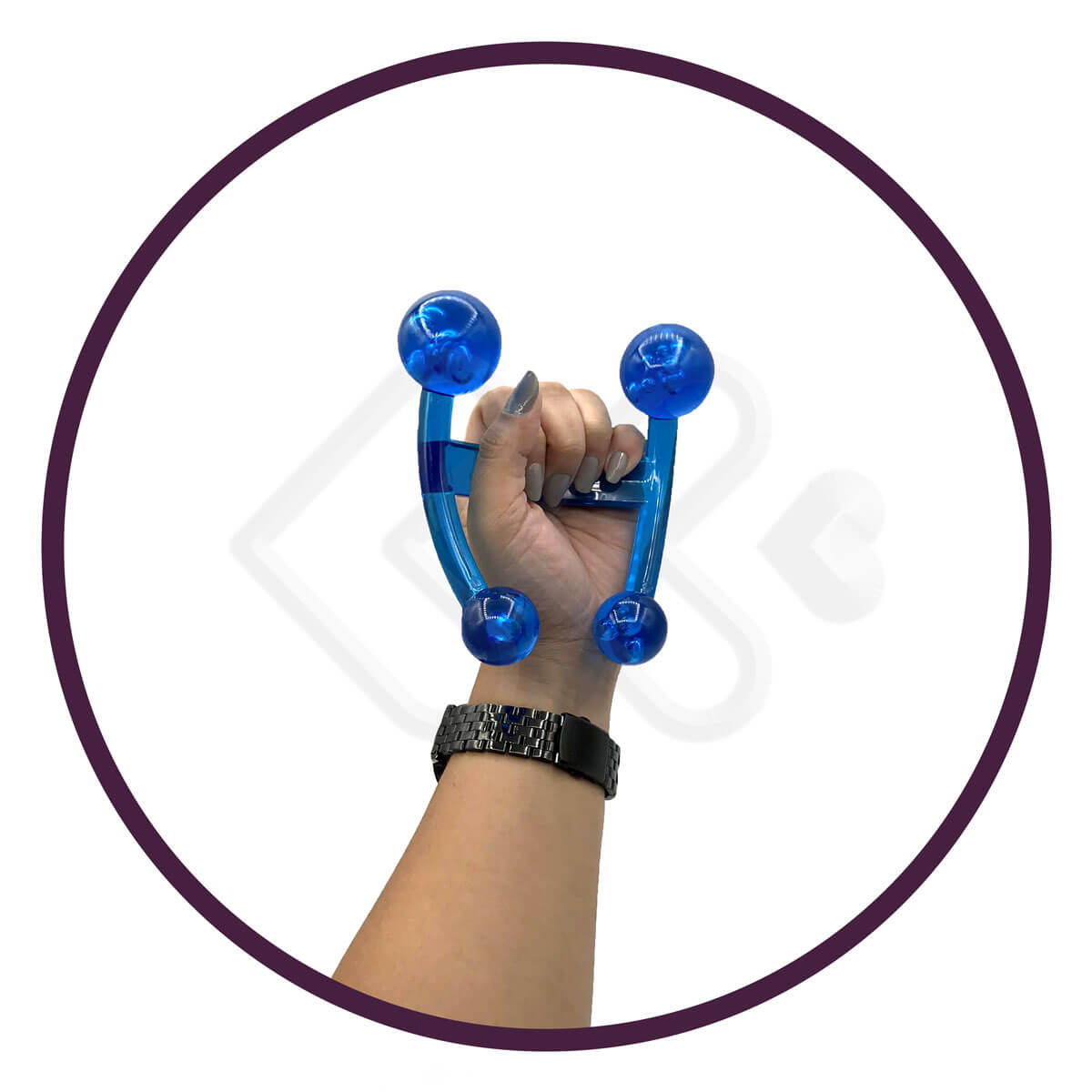 Massageador Corporal em Acrílico - Hot Flowers | Disponível em 4 Cores - 4