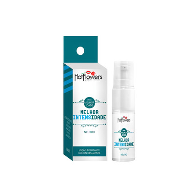 Lubrificante Neutro de Alta Intensidade à Base de Silicone e Vitamina E - Hot Flowers Melhor Intensidade | 12ml