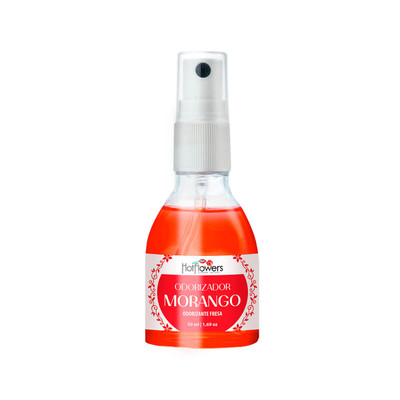 Odorizador para Ambiente com Aroma de Morango - Hot Flowers - 50ml