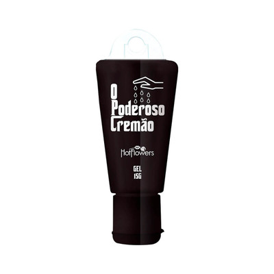 Foto 1 do produto Excitante Masculino com Efeito de Aquecimento e Refrescância - Hot Flowers O Poderoso Cremão - 15g