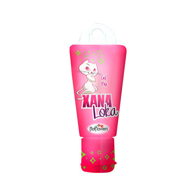 Foto 1 do produto Excitante Feminino com Efeito de Refrescância, Aquecimento e Leves Vibrações - Hot Flowers Xana Loka - 15g