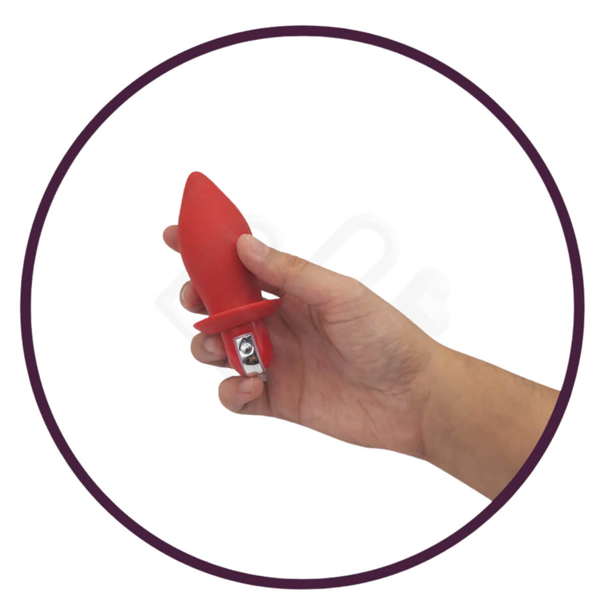 Plug Anal em Silicone com 10 Modos de Vibração e Carregamento via Cabo USB - Humper | 9,6 x 3,4 cm | Disponível em 2 Cores - 3