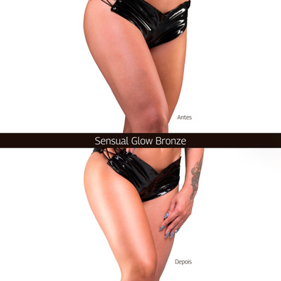 Iluminador Corporal com Efeito Bronze e Aroma Afrodisíaco - Sensual Glow Bronze | 60g | Disponível em 3 Cores
