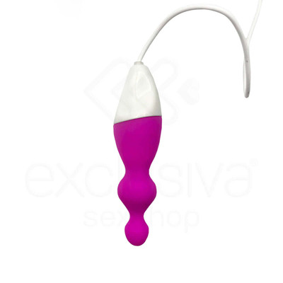 Foto 7 do produto Plug Anal Vibratório com 12 Modos de Vibração e Controle Remoto com Fio - Impulsing Velvet Smooth | 5,5 x 2,8 cm | Disponível em 2 Cores