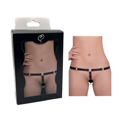 Calcinha Sado em Couro Ecológico com Regulagem - InNamorata Love Items Fetish | Tamanho Único