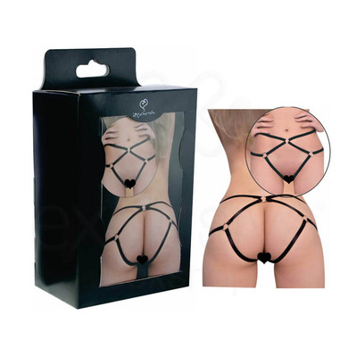 InNamorata Love Items Fetish - Calcinha Sado Feita em Nylon com Detalhes em Rebite | Tamanho Único
