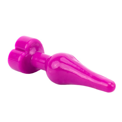 Foto 3 do produto Plug Anal Cônico em PVC com Base Achatada no Formato de Coração - InNamorata Love Items N°01 | 8,6 x 2,8 cm
