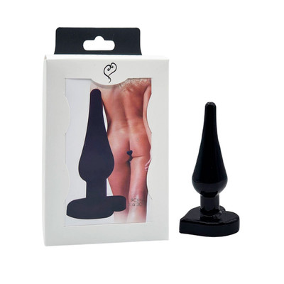 Plug Anal Cônico com Base Achatada no Formato de Coração - InNamorata Love Items N°01 | 8,6 x 2,8 cm