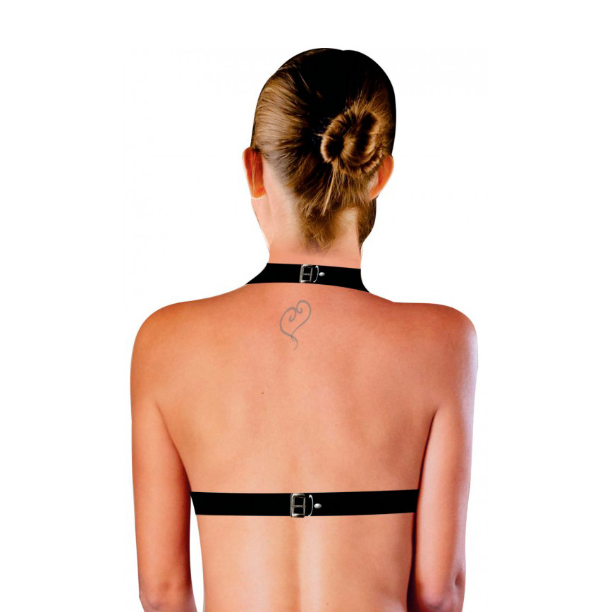 Arreio Feminino Retangular e Ajustável em Couro Ecológico - InNamorata Top Sado Fashion | Tamanho Único - 3