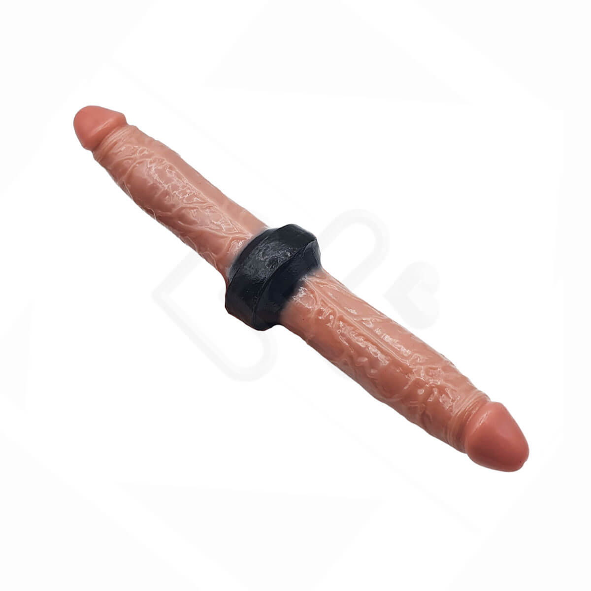 Prótese Peniana Dupla com Glande Definida - InNamorata Royal N° 51 - 12,8 x 3,6 cm - 2