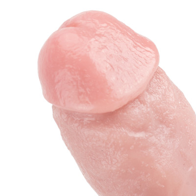 Foto 5 do produto Prótese Peniana Realística em Silicone com Texturas de Veias, Escroto e Glande Definida - Innamorata Royal N°37 | 22,5 x 5,8 cm