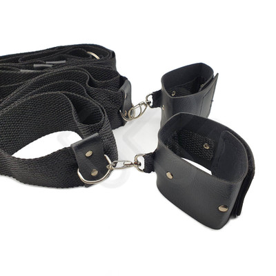 Foto 4 do produto Kit Amarras para Cadeira em Nylon com Algemas e Venda para Olhos - InNamorata Sex Night |  4 Itens