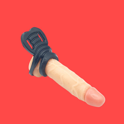 Anel Peniano Duplo para Pênis e Escroto em Silicone com Texturas Estimuladoras | InNamorata Sex Night