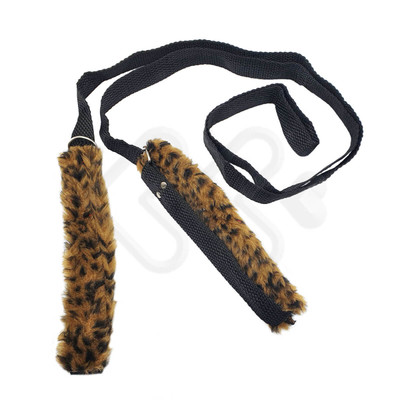 Foto 3 do produto Arreio Estilo "Cavalinho" com Alças em Pelúcia e Coleira em Couro com Venda Ajustável - InNamorata Sex Night | Disponível em 5 Cores