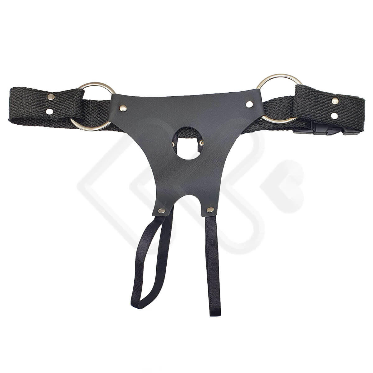 Cinta Peniana Básica Avulsa Ajustável em Couro Sintético e Nylon - InNamorata Sex Night - 2