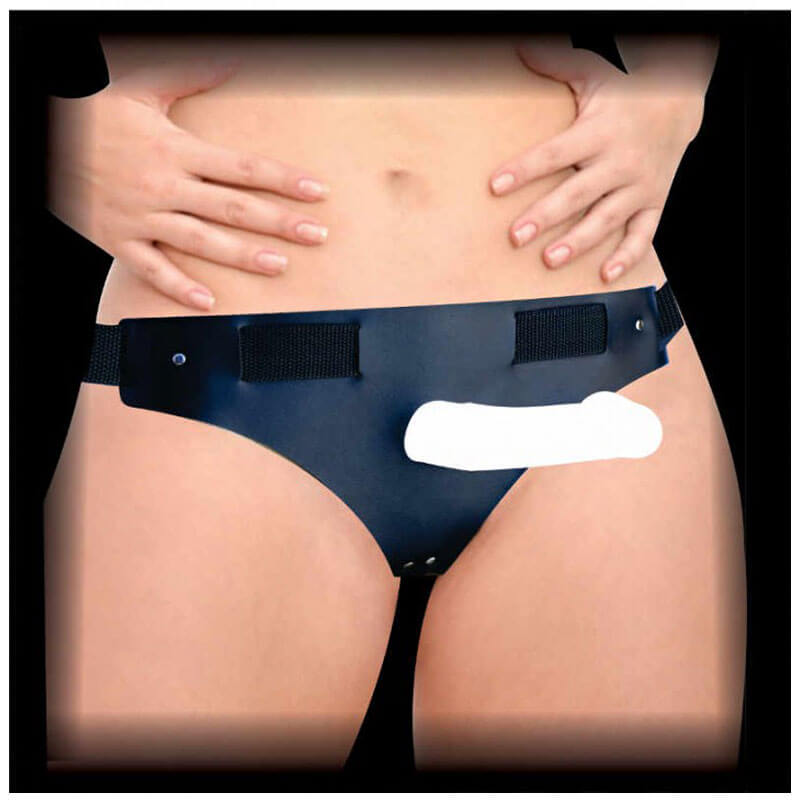 Cinta Peniana Larga e Reforçada em Nylon com Ajustes - InNamorata Sex Night - 3