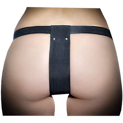Foto 4 do produto Cinta Peniana Tipo Sumô em Nylon e Couro Sintético - InNamorata Sex Night