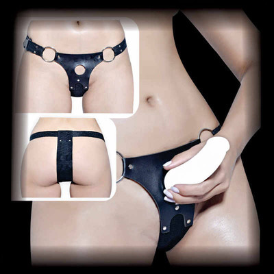 Cinta Peniana Tipo Sumô em Nylon e Couro Sintético - InNamorata Sex Night