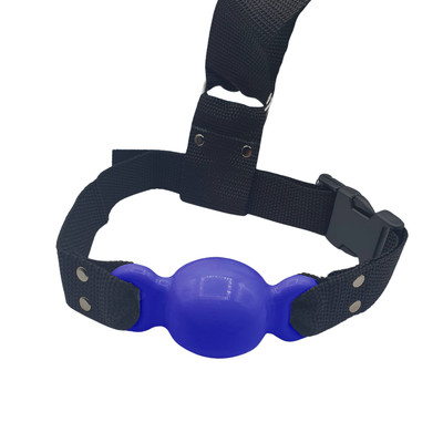 Foto 7 do produto Kit Gag Ball com Algemas Ajustáveis, Mordaça em Nylon e Venda em Couro Ecológico - InNamorata Sex Night | Disponível em 8 Cores