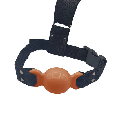 Foto 9 do produto Kit Gag Ball com Algemas Ajustáveis, Mordaça em Nylon e Venda em Couro Ecológico - InNamorata Sex Night | Disponível em 8 Cores