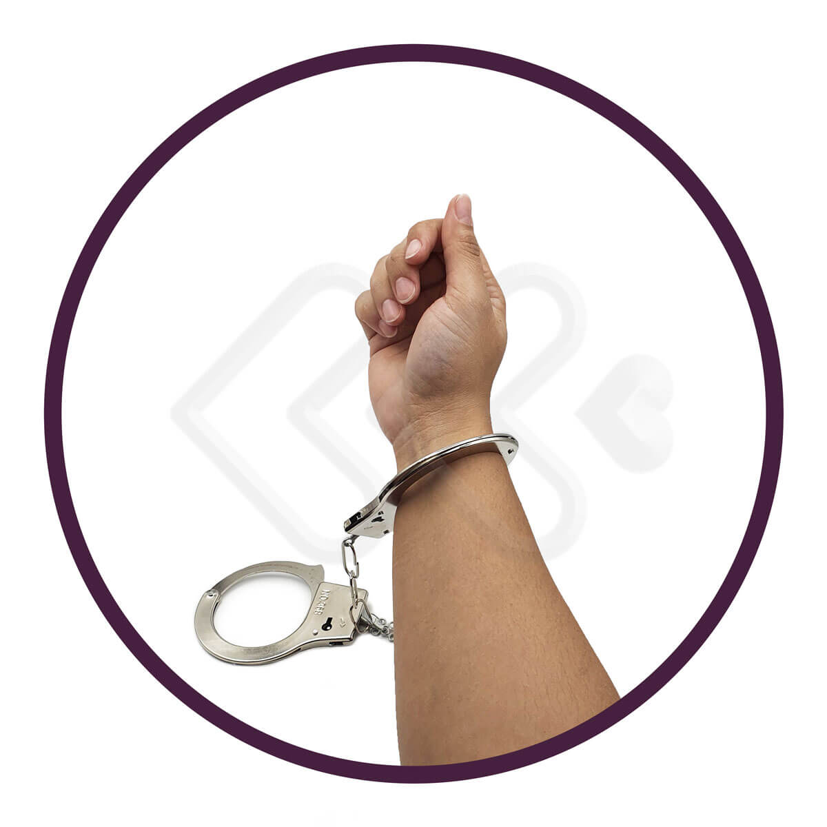 Kit Sado com Algemas, Chicote e Venda em Couro Ecológico - InNamorata Sex Night | 3 Itens - 4