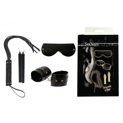 Kit Sadomasoquista Brincando com Fogo - InNamorata Sex Night | 6 Itens | Disponível em 2 Cores