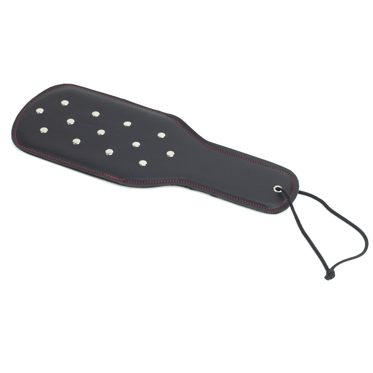 Palmatória em Couro Ecológico com Detalhes em Rebites e Suporte para Pegada - InNamorata Sex Night | 31,5 x 11 cm - 2